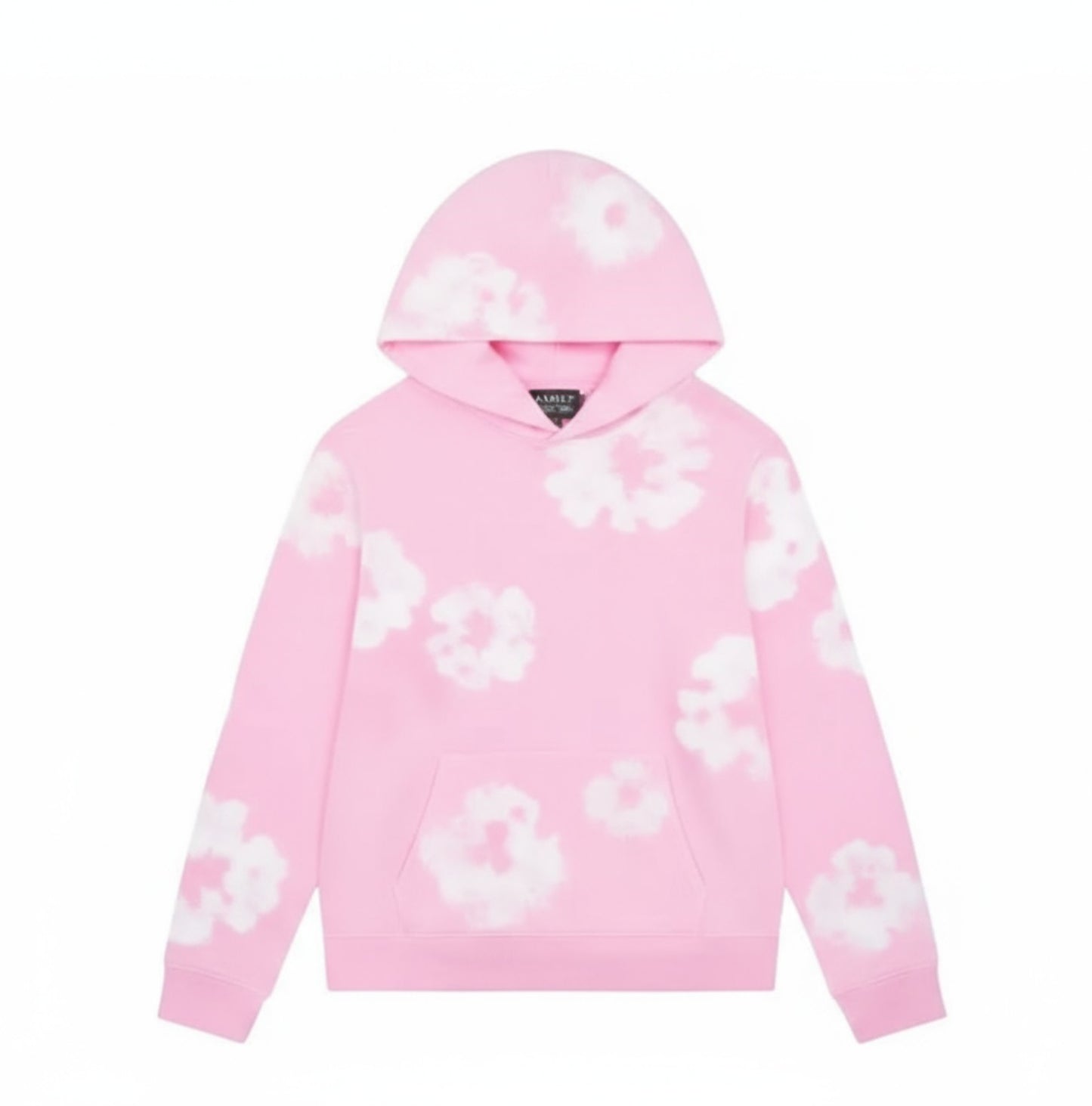Sudadera hombre con estampado de flores
