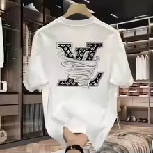 Camiseta corta estampado espalda